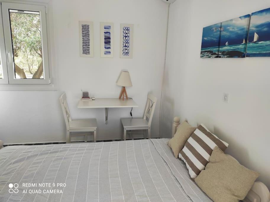 White Villa In Olive Trees And Seaview To Panagia Almiropótamos Dış mekan fotoğraf