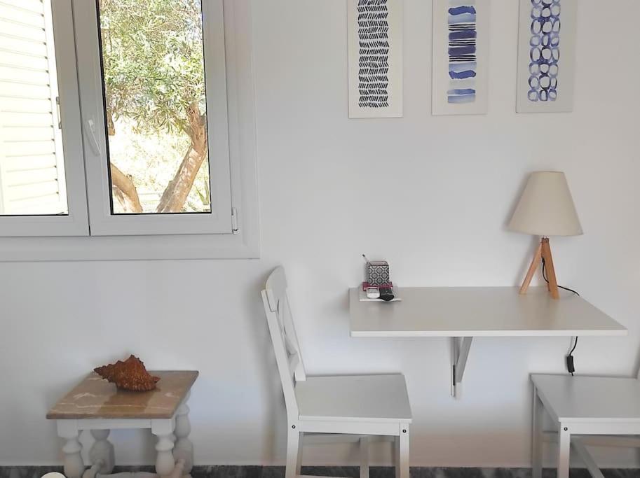 White Villa In Olive Trees And Seaview To Panagia Almiropótamos Dış mekan fotoğraf