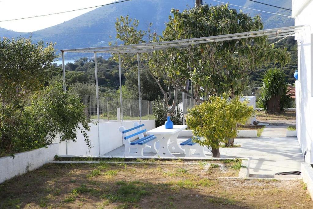 White Villa In Olive Trees And Seaview To Panagia Almiropótamos Dış mekan fotoğraf